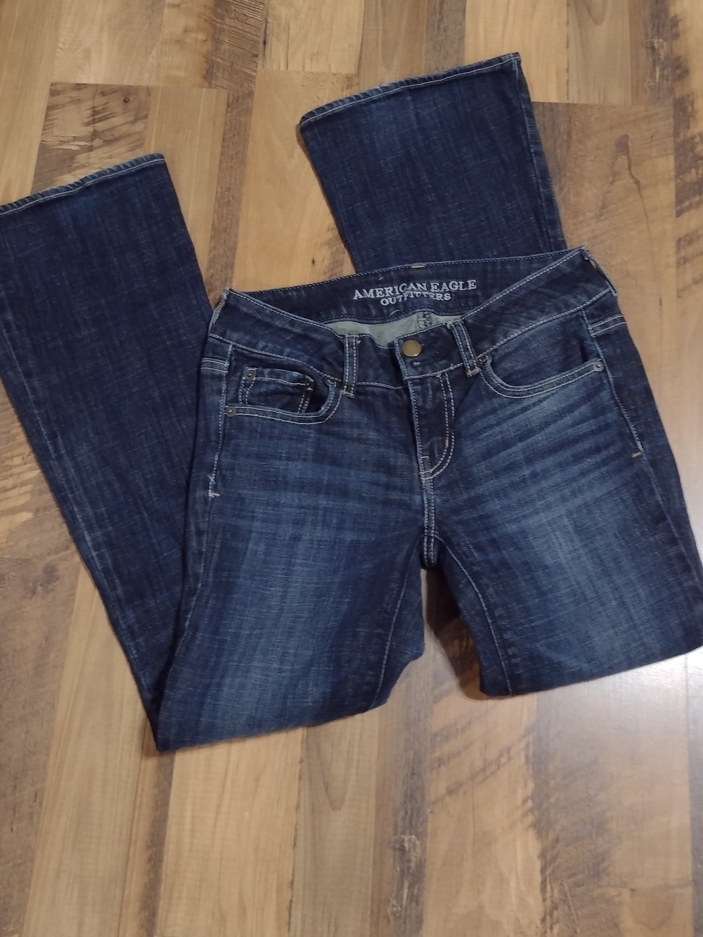 American Eagle Outfitters Dark Indigo Women's Bootcut Jeans Size 2